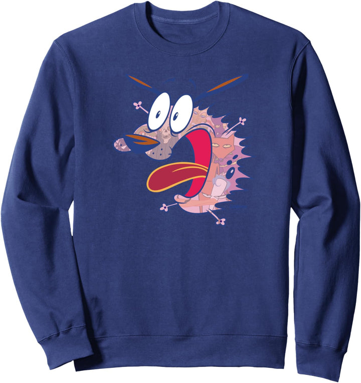 Courage the Cowardly Dog Evil Inside Sweatshirt