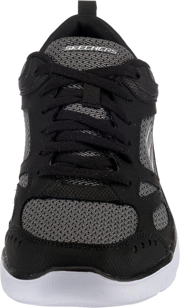 Skechers Sport Mens Summits South Rim Sneakers Herren Schwarz 46 EU Black White Bkw, 46 EU Black Whi