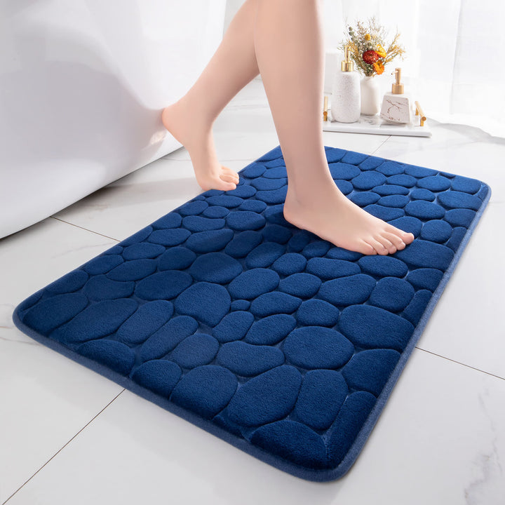 chakme Badematte Memoryschaum Badteppich Saugfähige Badvorleger Badezimmerteppich Duschmatte Deko Fu
