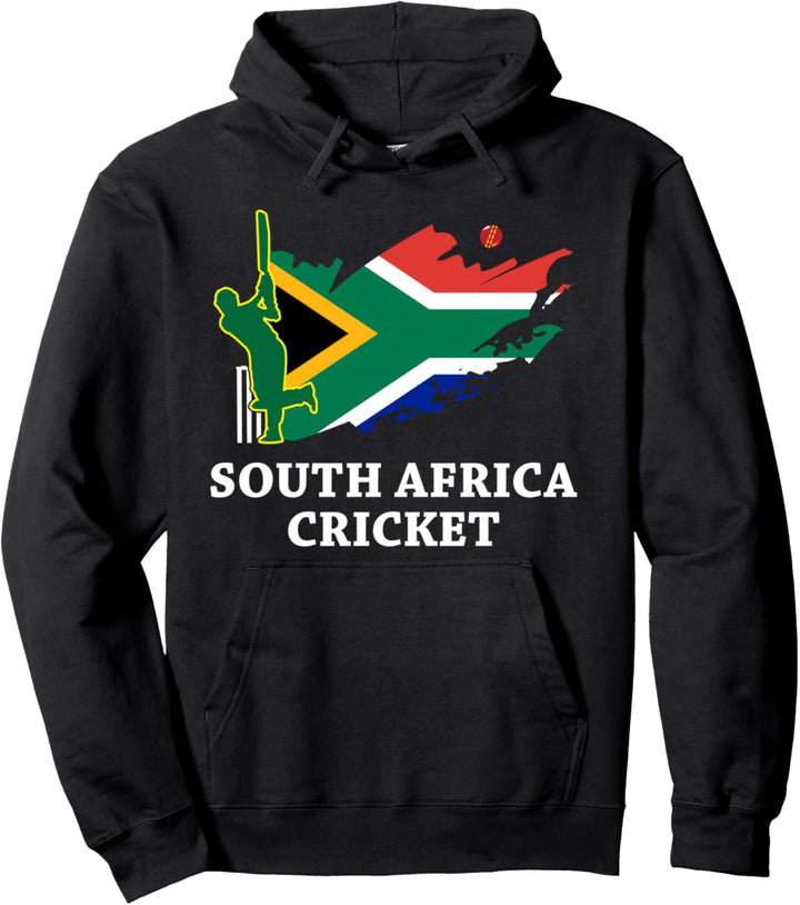 Südafrikanische Cricket-Südafrika-Flaggenfarben Pullover Hoodie