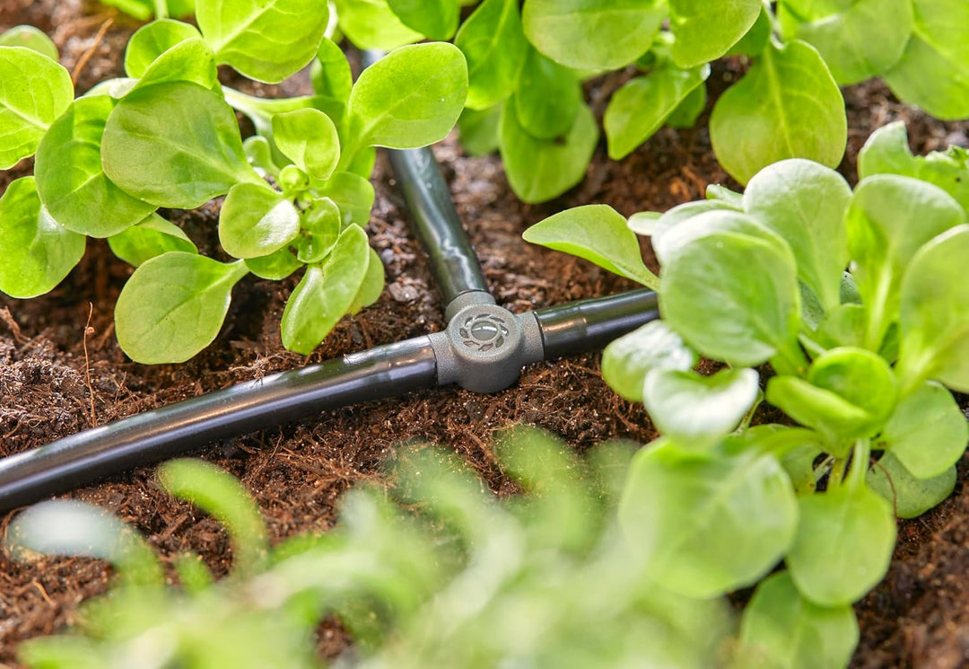 Gardena Micro-Drip-System T-Stück 4,6 mm (3/16 Zoll): Zubehör für die Abzweigung von Verteiler- und