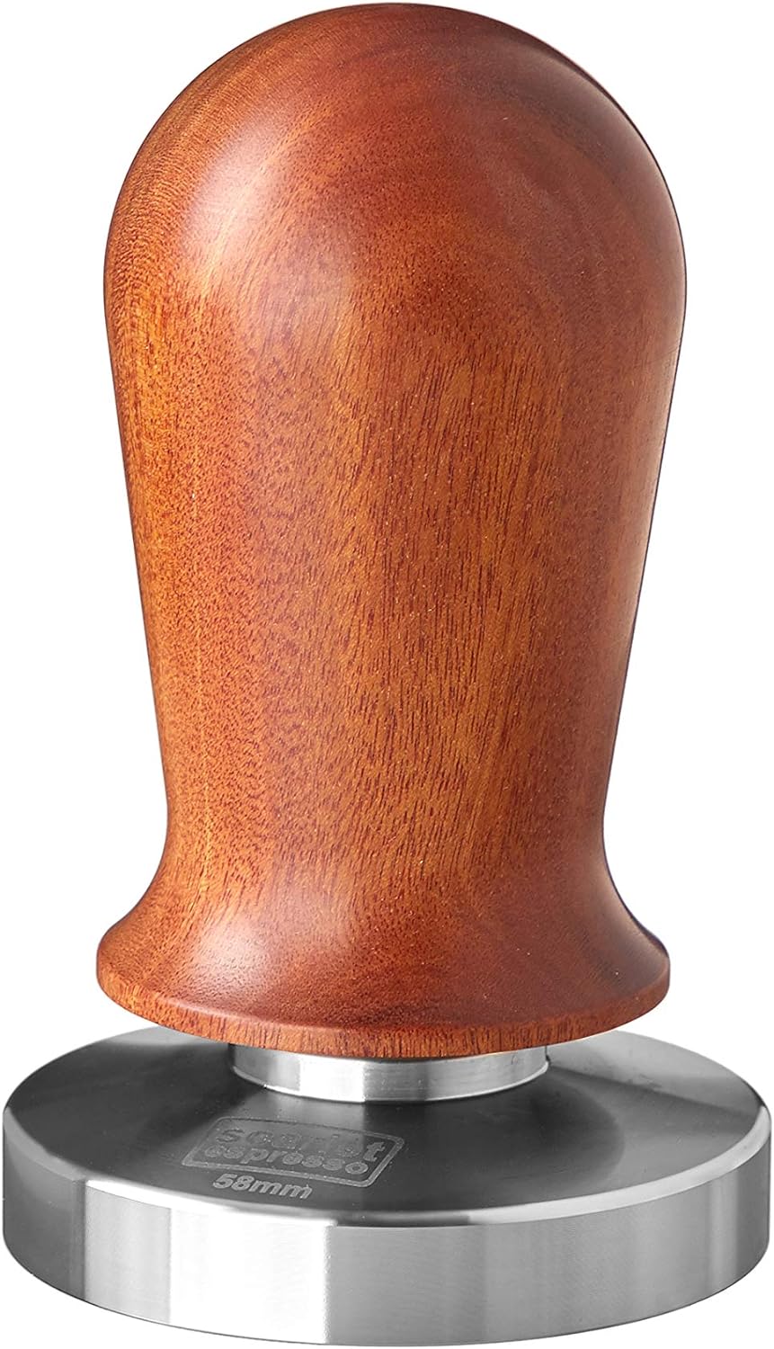 scarlet espresso | Tamper »Perfetto« für Barista; auf 35 lbs Anpressdruck kalibiriert; mit Alu- oder