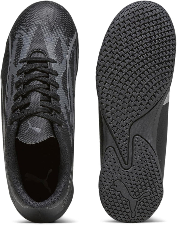 PUMA Unisex Kinder Ultra Play It Jr Fussballschuh, 28 EU Puma Black Asphalt