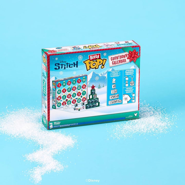 Funko Bitty Pop! Countdown Calendar: Stitch Holiday - Lilo and Stitch- Adventskalender - 24 Tage der
