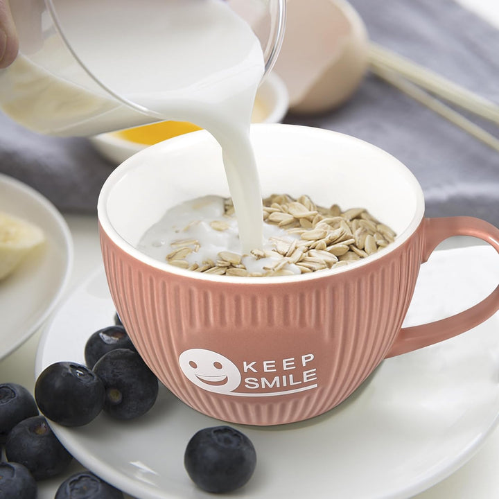 fMSDD Grosse geprägte Tasse für Mahlzeitenplanung, Lebensmittelzubereitung, Gefrierschrank, Kühlschr