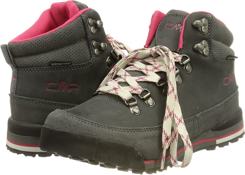 CMP Damen Heka Trekking-& Wanderstiefel 36 EU Grau Pink Titanio Begonia, 36 EU Grau Pink Titanio Beg