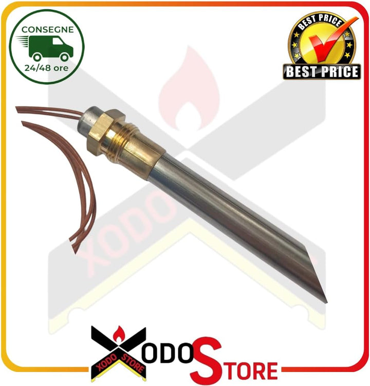Zündkerze D.12,5 - L 163 mm - 330 W für Pelletofen Pyros, Naturaline, Whitfield