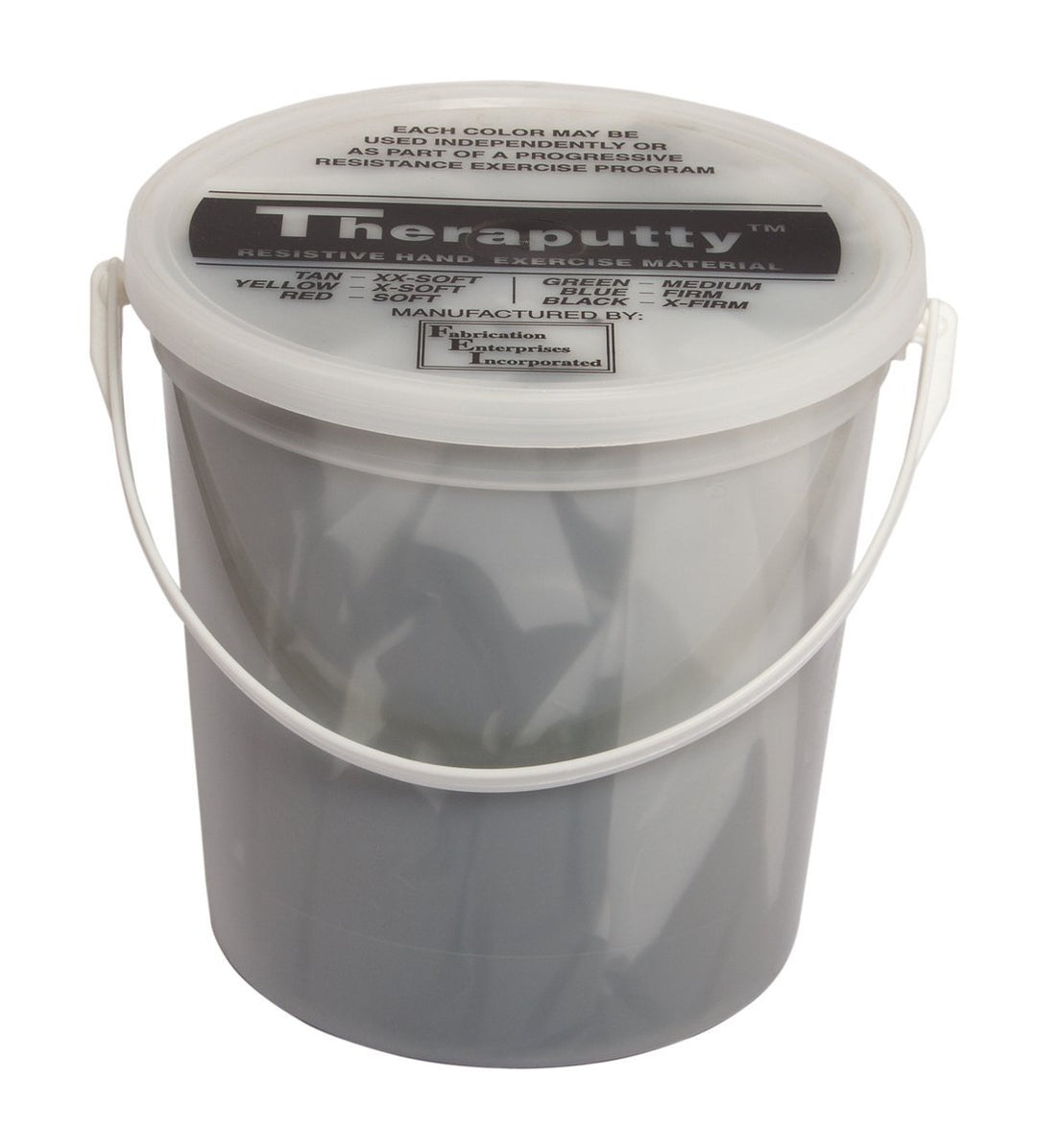 CanDo Antimikrobielle CanDo TheraPutty-Knetmasse - 2,2 kg - schwarz (sehr schwer) Schwarz 2,2 kg, Sc