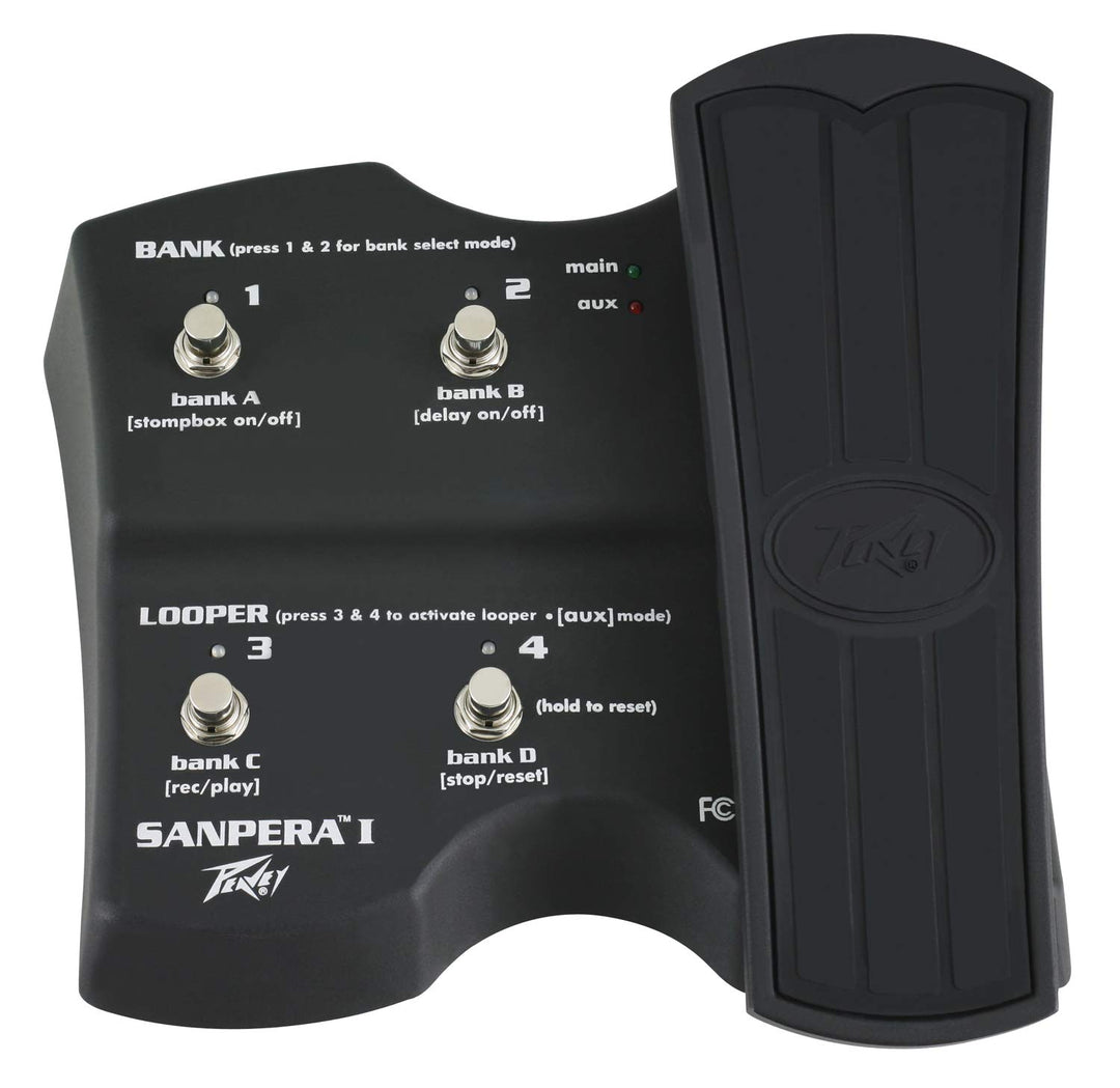 Peavey Sanpera I Foot Controller For VIP Vypyr Amps - Black