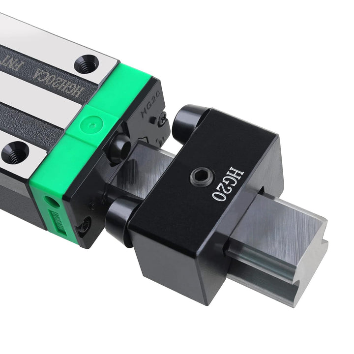 CNCMANS HGH20/HGR20 Linearführung 2 Stücke HGR20 800mm linearschiene mit 4 Stücke Begrenzungsblock u