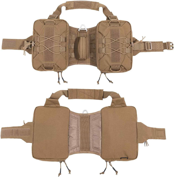 EXCELLENT ELITE SPANKER Service Jagd Hund Rucksack Rucksack Hundegeschirr Satteltasche Hunderucksack