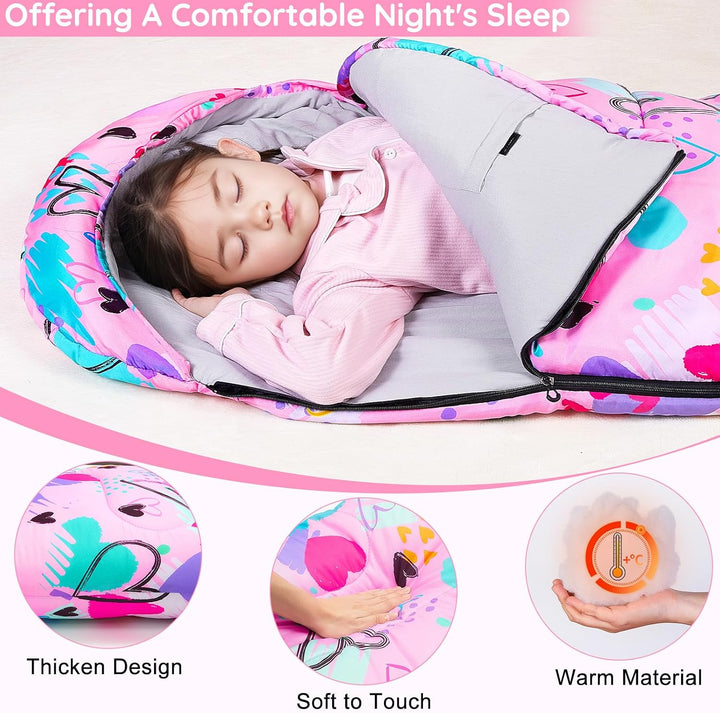MHJY Shlafsack Camping für Jungen und Mädchen, Schlafsack Kinder ideal für Outdoor Camping Wandern B