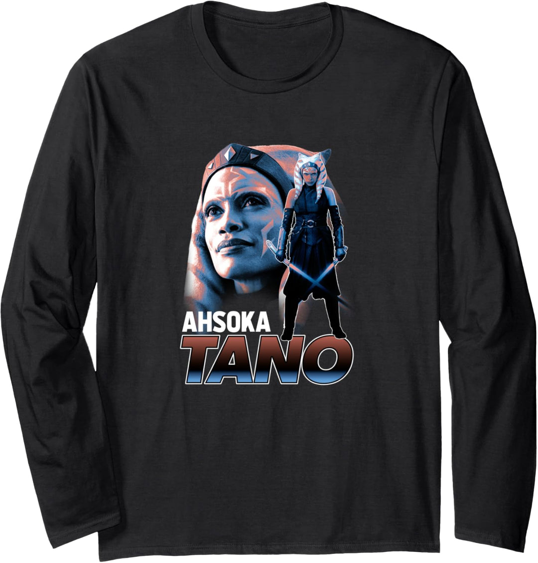Star Wars: The Mandalorian Ahsoka Tano Collage R13 Langarmshirt