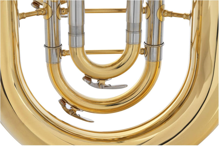 Lechgold OB-19/4L Oberkrainer Bariton - Bellfront-Bariton in Bb aus Messing - Schallbecher-Ø: 283 mm