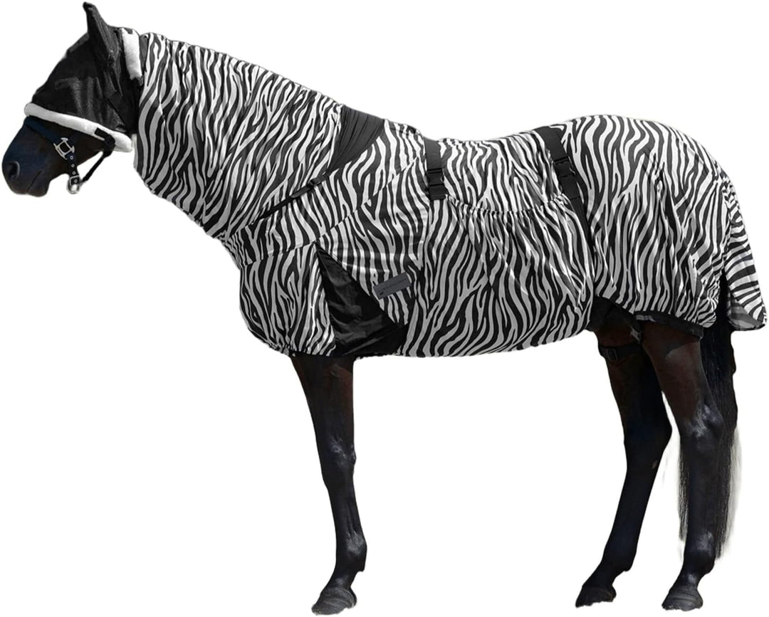 WALDHAUSEN Ekzemdecke Zebra schwarz/weiss 145 cm, schwarz/weiss 145 cm