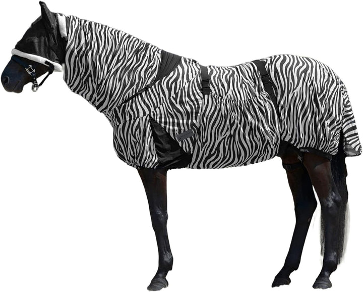 WALDHAUSEN Ekzemdecke Zebra schwarz/weiss 155 cm, schwarz/weiss 155 cm