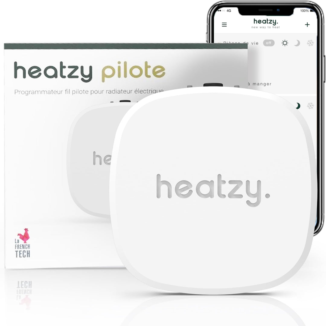 Vidéosurveillance - heatzy Boitier de contrôle de chauffage - Thermostat de chauffage contrôlable à