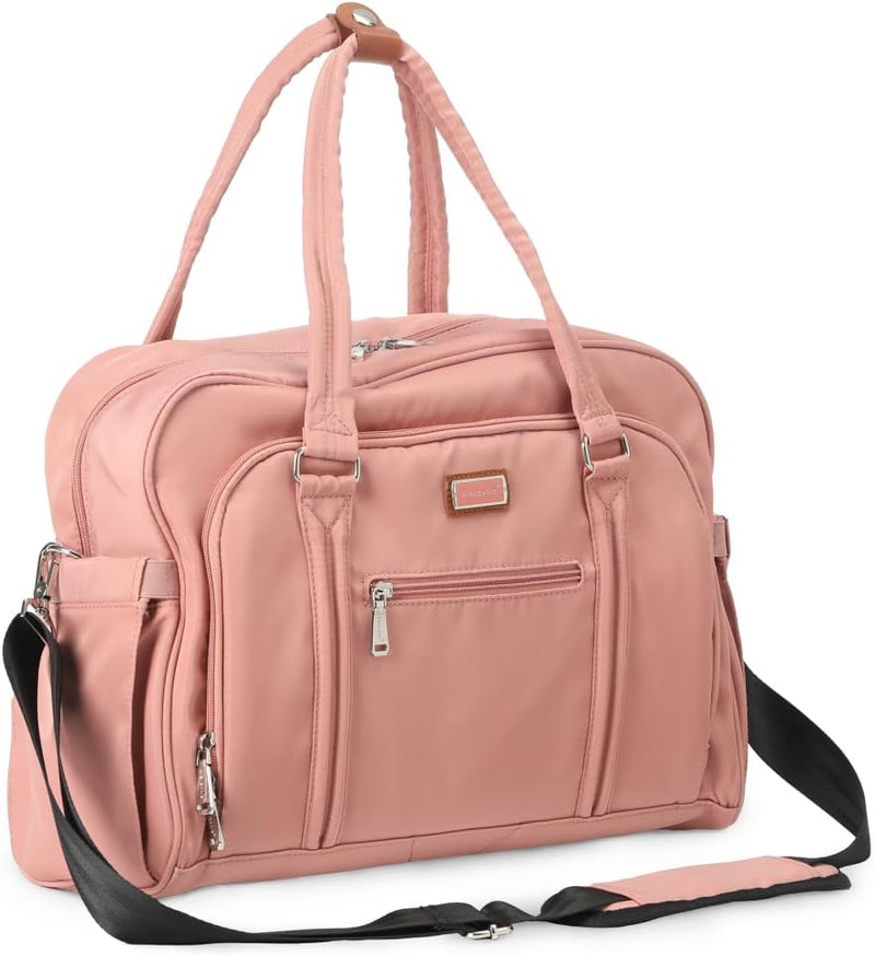 WELAVILA Wickeltasche, Wickeltaschen für Mama und Papa, mit Wickelauflage und isolierten Taschen Bab