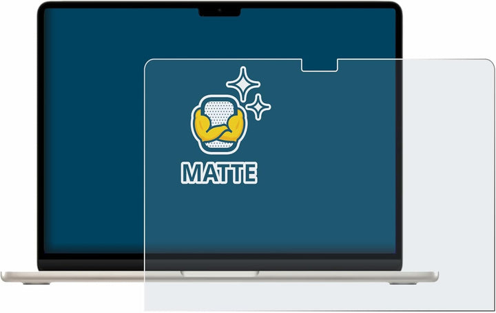 BROTECT Entspiegelungs-Schutzfolie für Apple MacBook Air 15" M2 2022 Matte Displayschutz-Folie, Anti