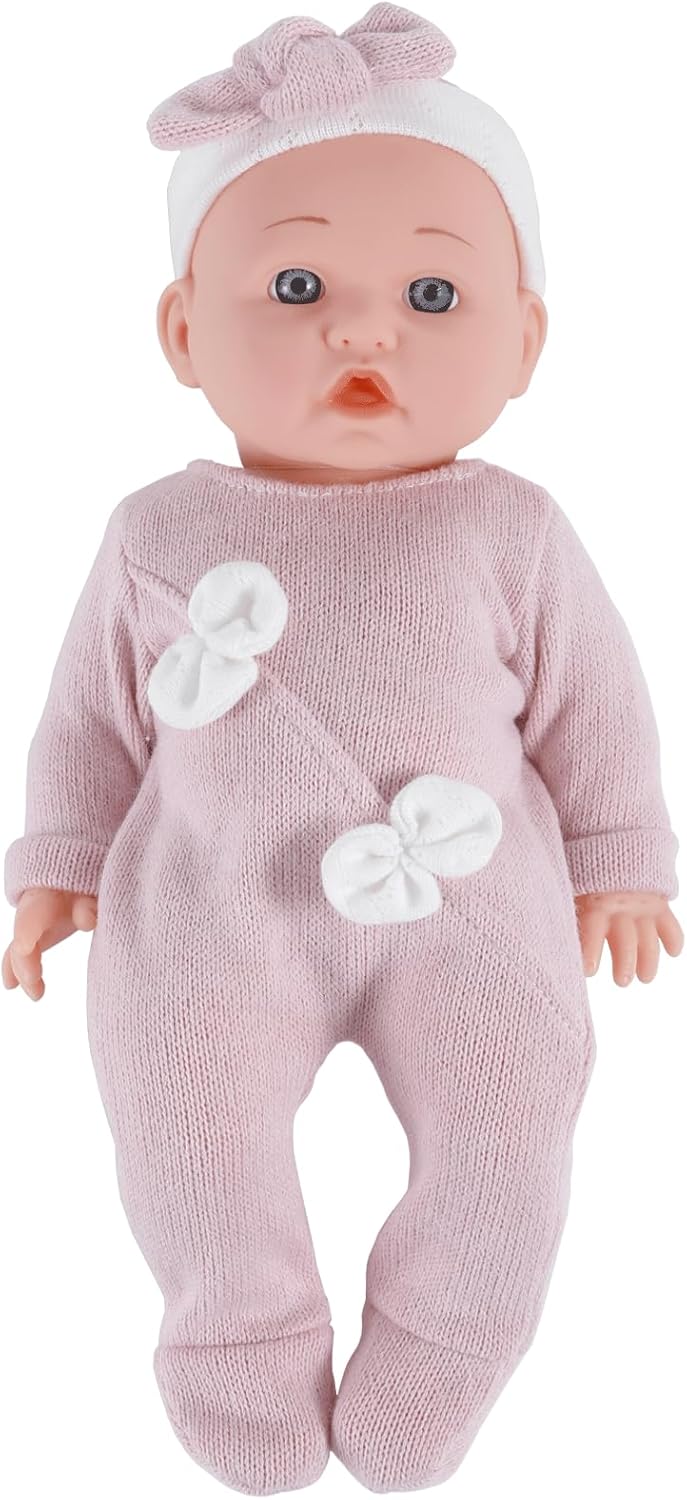 Puppenkleidung für 22-30 cm New Born Baby Puppen, Kleidung Bekleidung Outfits 4er-Pack (Keine Puppe)