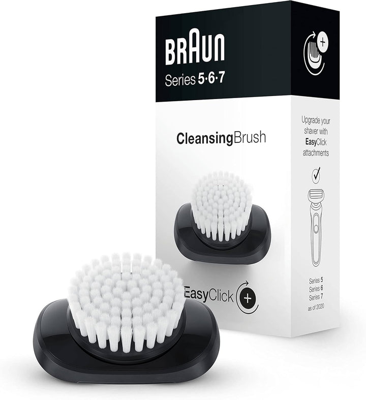 Braun EasyClick 3-Tage-Bart-Trimmeraufsatz für Rasierer Herren & EasyClick Gesichtsreinigungsbürsten