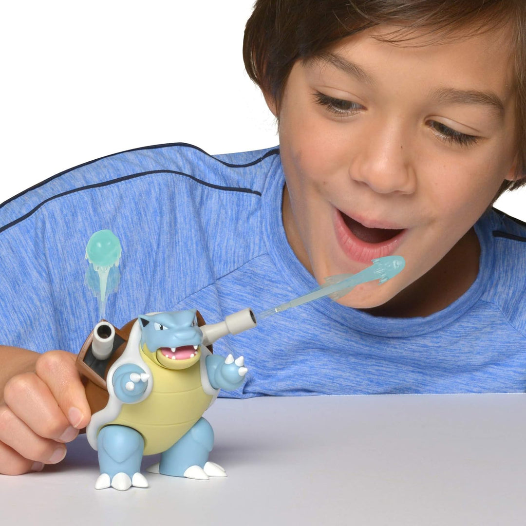 Pokémon Pokemon Figur Turtok Blastoise – 11,4 cm Figur - Neueste Welle 2021 - Offiziell Lizenziert P