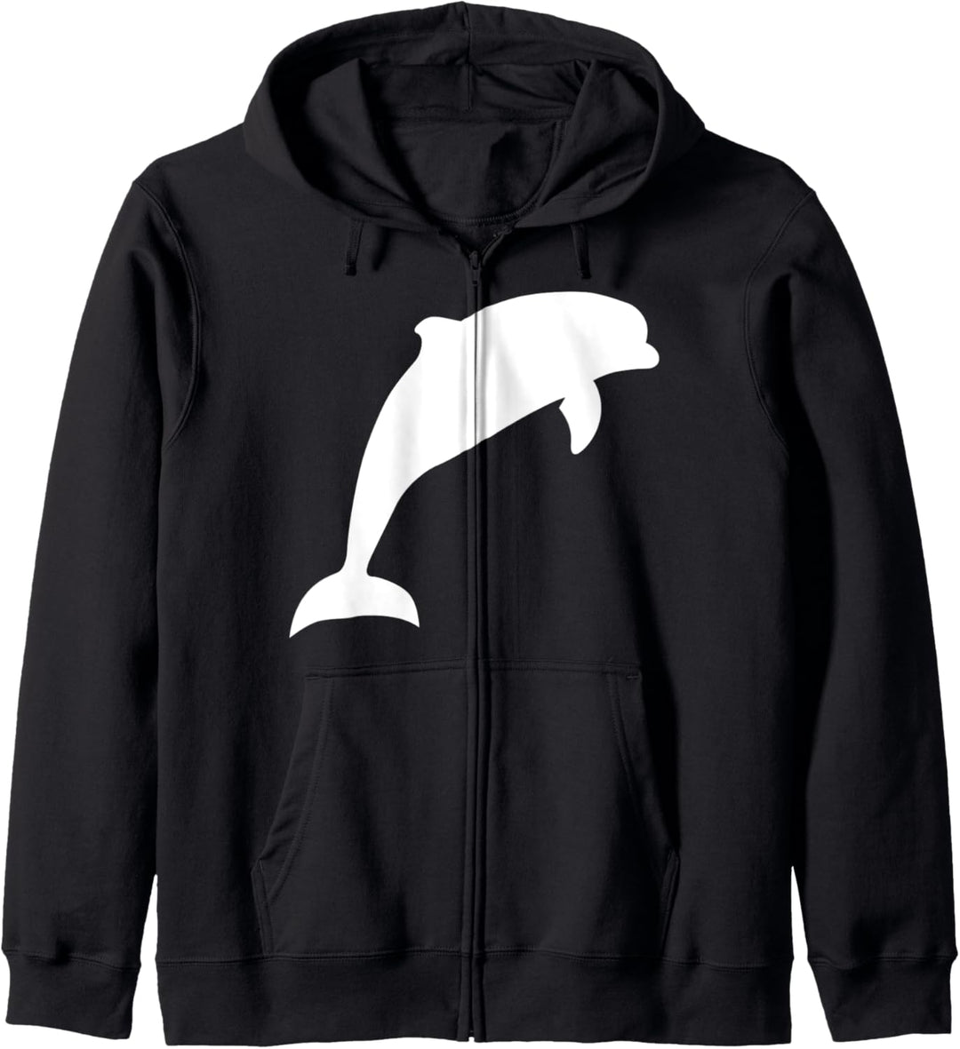 Delfin Springend Delphin Tiere Meerestiere Meer Tiermotiv Kapuzenjacke