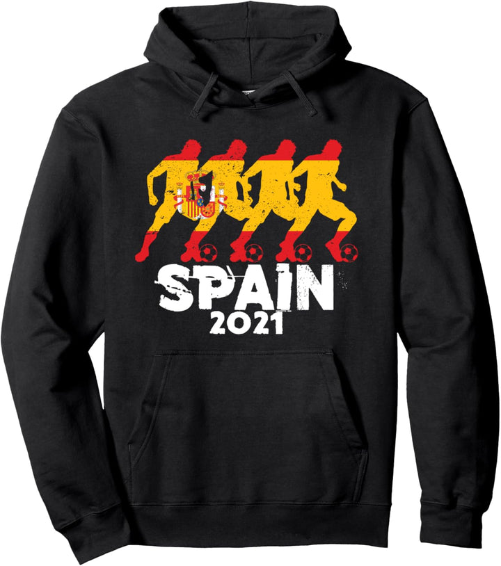 Spanien Meisterschaft Fussball Mannschaft Fussball Spieler Pullover Hoodie