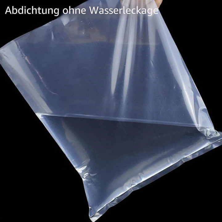 20 grosse Reise-Kleideraufbewahrungstaschen, transparent, transparent, versiegelt, wasserdicht, Gepä