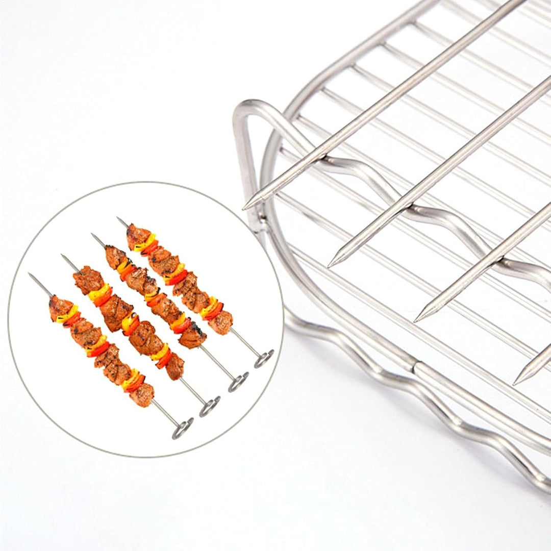 Grillrost Für Heissluftfritteuse, Heissluftfritteuse Grillrost, Luftfritteusen-Gestell 6, 7, 8 Zoll,