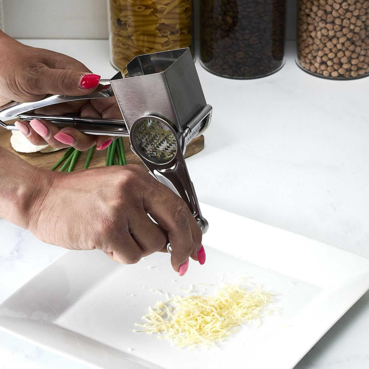 COOK CONCEPT, KU6648, Manual Stainless Steel Cheese Grater, modern and elegant Design, Easy to use a