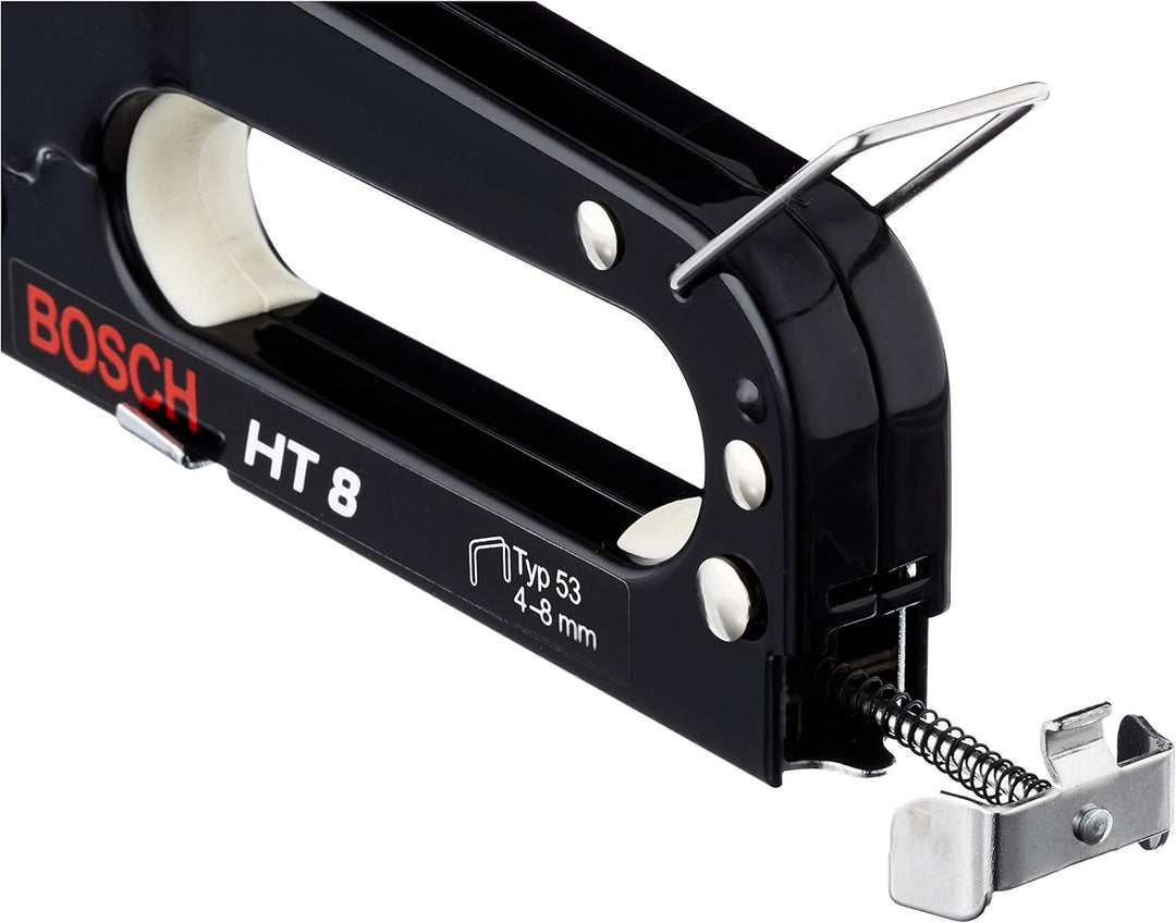 Bosch Accessories Handtacker HT 8 (Holz, Klammertyp 53) &amp; Bosch Professional 1609200326 1000 Tackerk