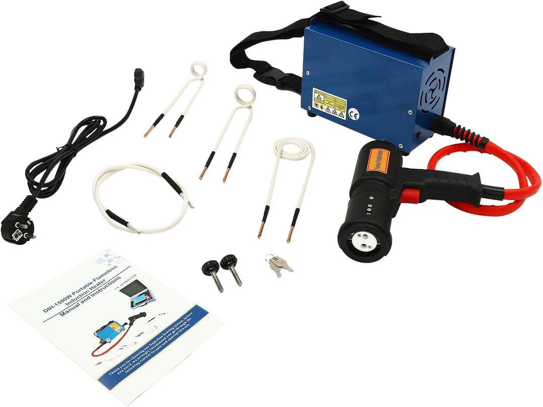 Magnetischer Induktionsheizer, elektromagnetischer Induktionsheizer, Heizung, mit Tragetasche, 1500W