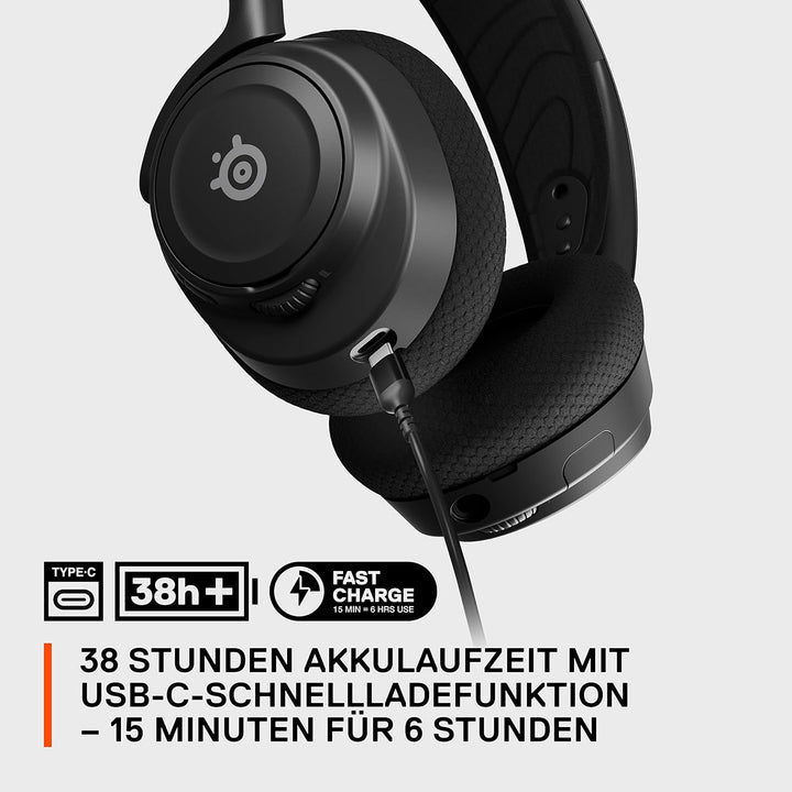 SteelSeries Arctis Nova 7 - Wireless Gaming-Headset mit Multi-System-Kompatibilität – 2,4 GHz- und B