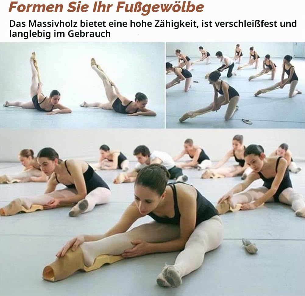 Wakects Ballett Fuss Stretcher, Foot Leg Stretcher,Fussspitze Tanzen Ballett Stretching füsse aus K