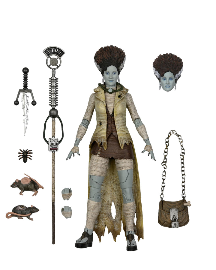 Générique NECA – Universal Monster vs TMNT April as The Bride of Frankenstein Ultimate 7 Action Figu
