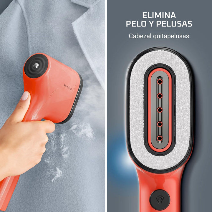 Rowenta Pure Pop DR2022 Dampfbürste, 1300 W, Dampfleistung bis 20 g/min, bügelt und reinigt, entfern