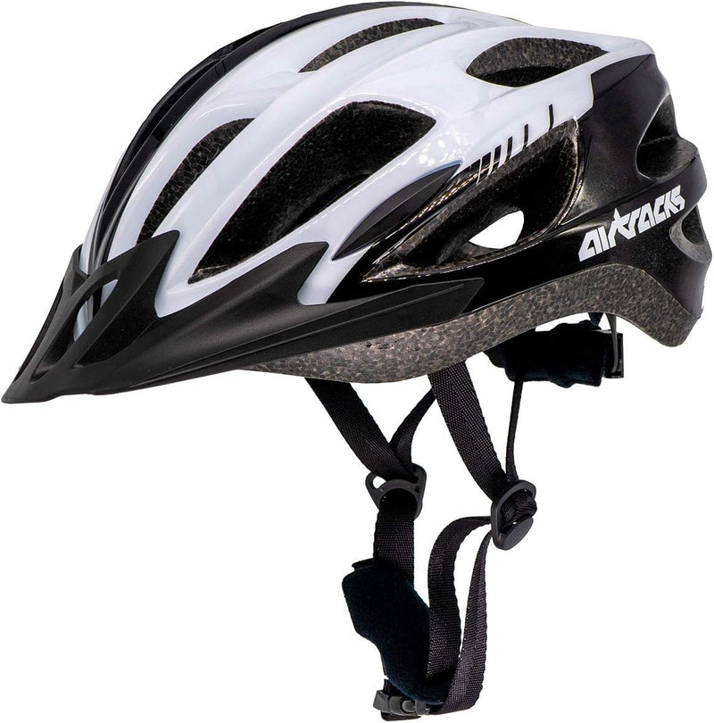 Airtracks Fahrradhelm für Damen und Herren Master RD-10 - Allround Radhelm - Visier - Leichter EPS-K