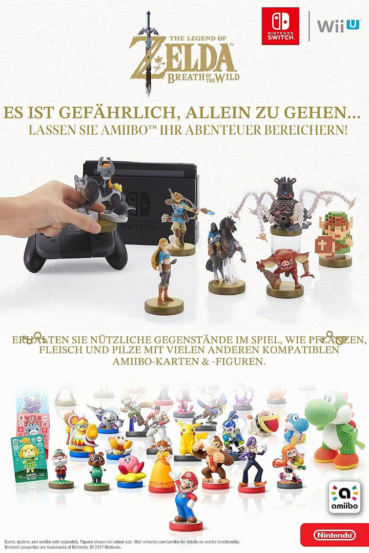 Amiibo Link Rider - The Legend of Zelda: Breath of The Wild Collection (Nintendo Wii U/Nintendo 3DS/