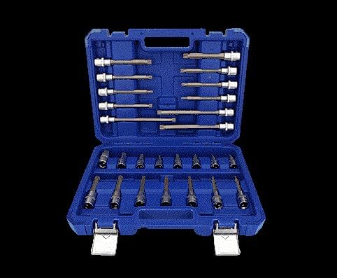 BRILLIANT TOOLS BT022026 1/2" Bit-Stecknuss-Satz, 26-tlg, Vielzahn-Profil, XZN [Powered by KS TOOLS]