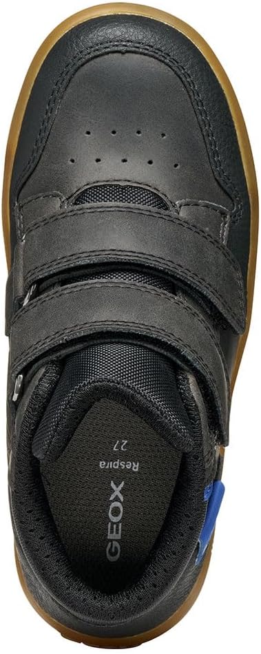 Geox Jungen J Arzach BoySneaker 24 EU Black Royal, 24 EU Black Royal