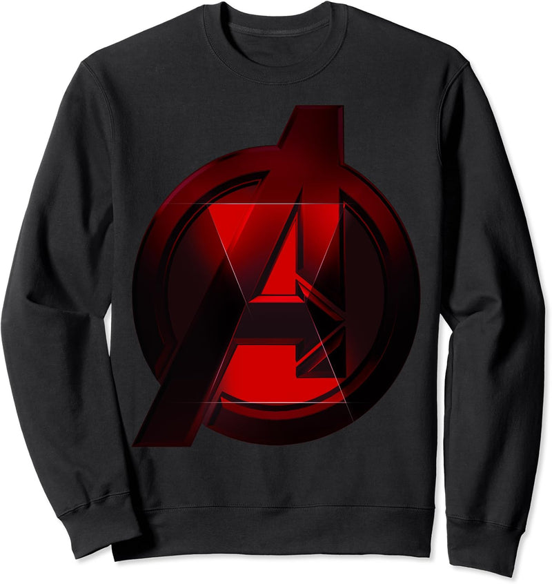 Marvel Black Widow Dark Avengers Logo Sweatshirt