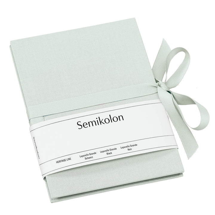Semikolon 364053 Leporello Grande A5 15 x 21 cm - 14 Fotos 13 x 18 cm - Ziehharmonika-Fotobuch - mos