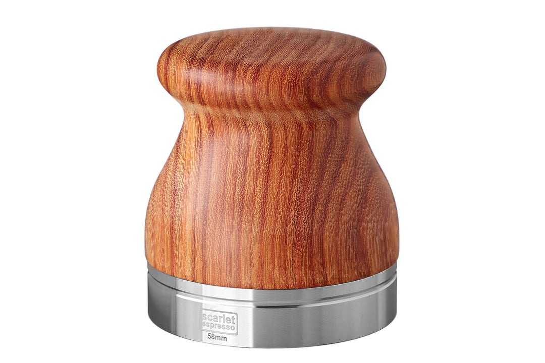 scarlet espresso | Tamper »Comodo« für Barista; mit ergonomischem Edelholzgriff nach Wahl und Präzis