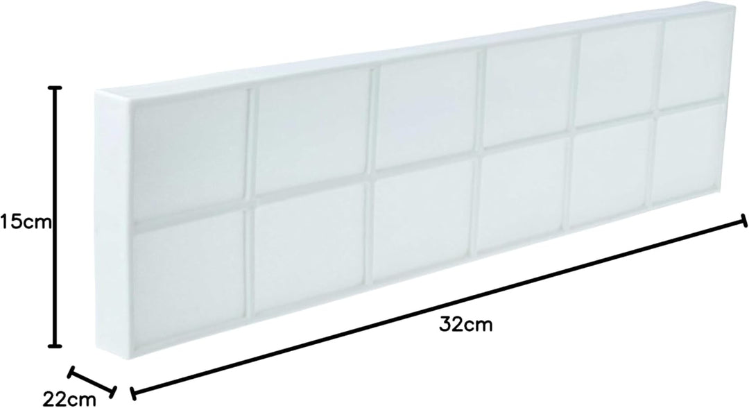 vhbw 20x Luftfilter G3 / ISO Coarse 30% kompatibel mit Zehnder CLF Lüfter, Ventilator, Lüftungsgerät