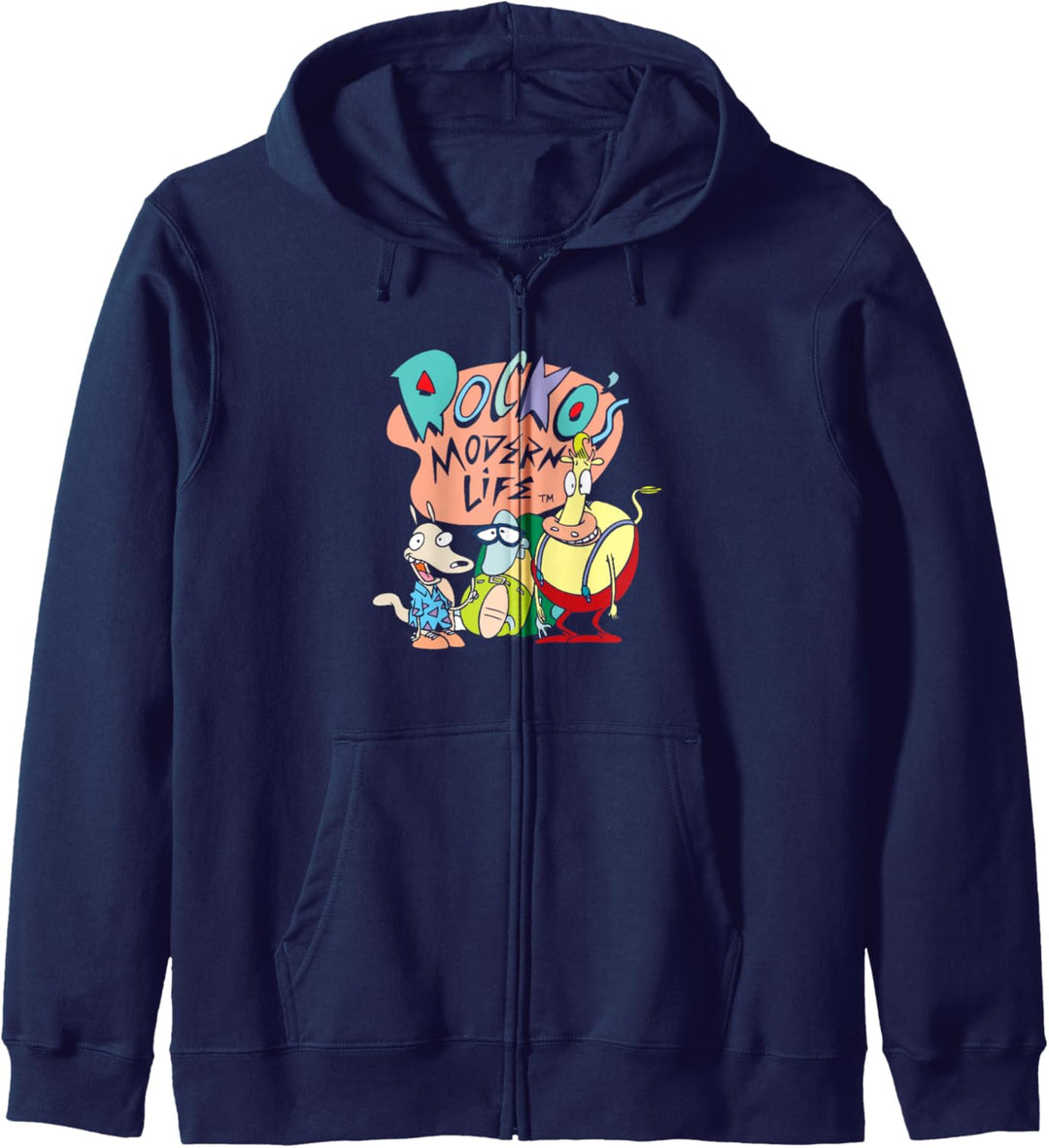 Rocko's Modern Life Group Retro Title Kapuzenjacke