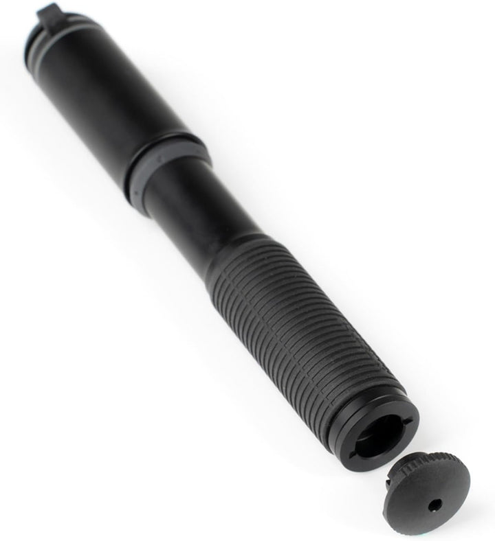 Topeak Race Rocket HP Mini Luftpumpe 11 bar aus Zylinder und Gummi in der Farbe Schwarz, Gewicht: 77