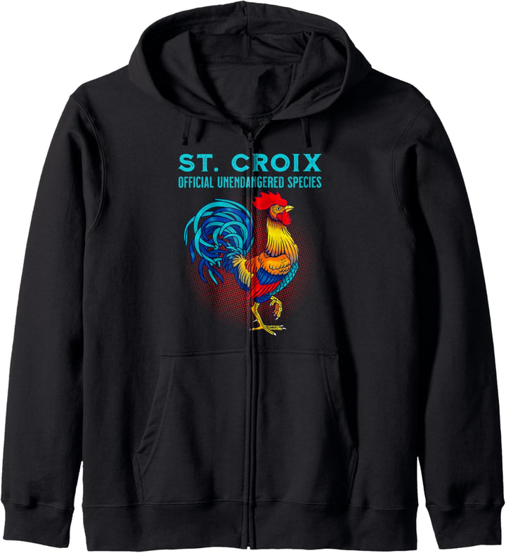 St. Croix Offizielles Souvenir ohne gefährdete Tierarten Kapuzenjacke