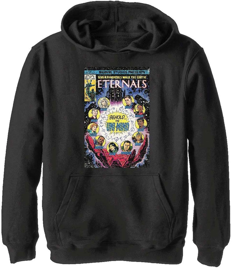 Marvel Jungen Hoodie L Schwarz, L Schwarz