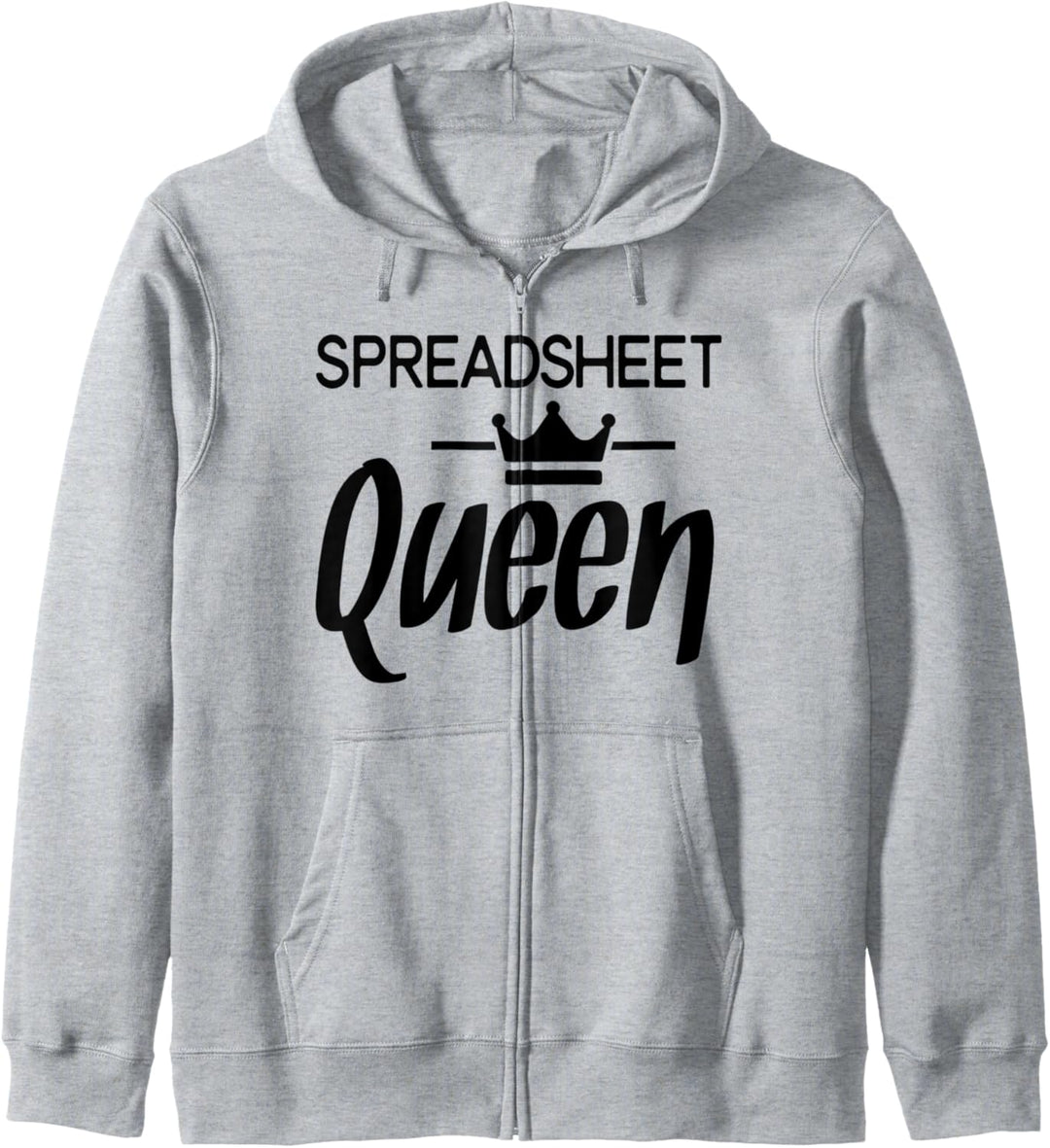 Spreadsheet Queen Funny Accounting Worksheet Lover Kapuzenjacke